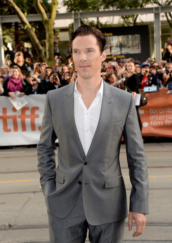 Benedict Cumberbatch showed up for the premiere of 12 Years a Slave.
Benedict Cumberbatch showed up for the premiere of 12 Years a Slave.