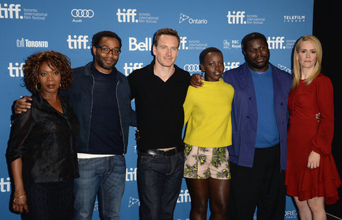 The cast of 12 Years a Slave attended a press conference for the film.
The cast of 12 Years a Slave attended a press conference for the film.
