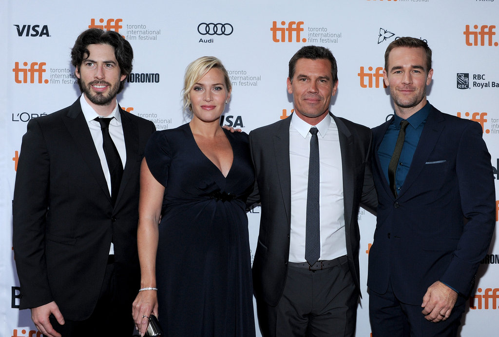The stars and director of Labor Day linked up for the film's red carpet premiere.
The stars and director of Labor Day linked up for the film's red carpet premiere.