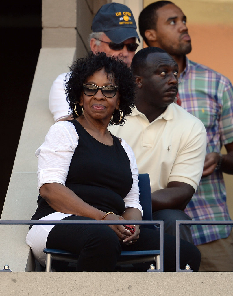 Gladys Knight took in the scene.
Gladys Knight took in the scene.