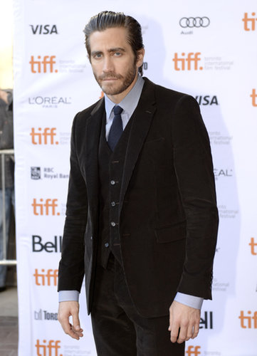 Jake Gyllenhaal got dressed up in a three-piece suit for the Enemy premiere in Toronto.
Jake Gyllenhaal got dressed up in a three-piece suit for the Enemy premiere in Toronto.