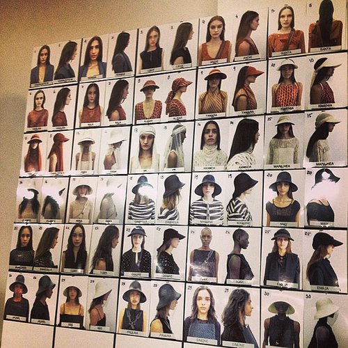 There were a lot of gorgeous hats and turbans spattered about The Row's Spring 2014 collection.
There were a lot of gorgeous hats and turbans spattered about The Row's Spring 2014 collection.