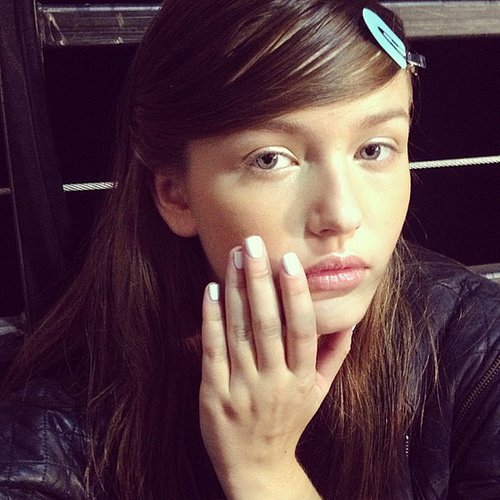 Well, it's official: white nails are a trend again for Spring 2014, as seen on the Band of Outsiders runway.
Well, it's official: white nails are a trend again for Spring 2014, as seen on the Band of Outsiders runway.