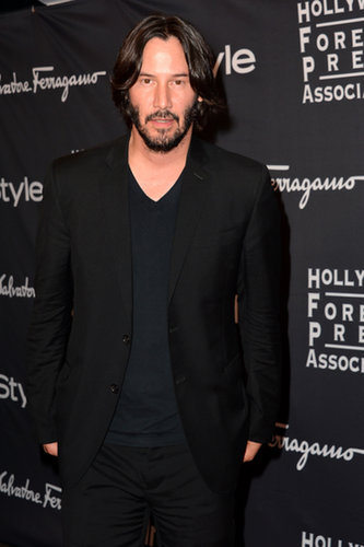 Keanu Reeves went black-on-black for the HFPA/InStyle party at the Toronto International Film Festival.
Keanu Reeves went black-on-black for the HFPA/InStyle party at the Toronto International Film Festival.