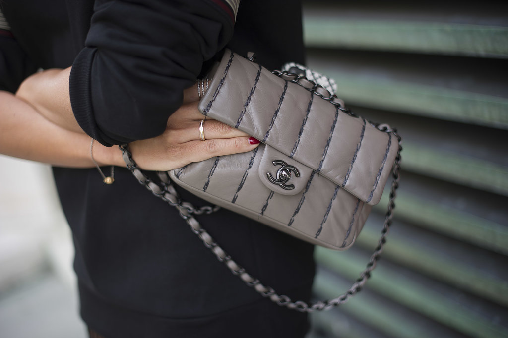 Classic Chanel in a perfect Fall hue.
Classic Chanel in a perfect Fall hue.