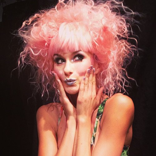 We expect nothing less than this eye-catching beauty look from the one-and-only Betsey Johnson.
We expect nothing less than this eye-catching beauty look from the one-and-only Betsey Johnson.