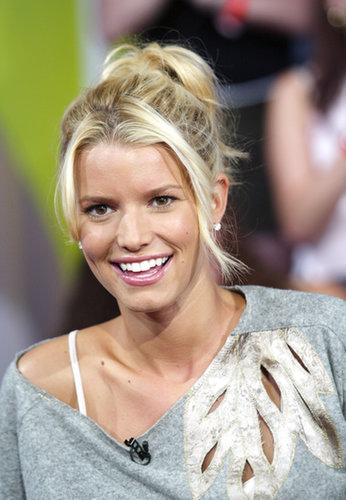 Jessica Simpson appeared on MTV's TRL in 2003.
Jessica Simpson appeared on MTV's TRL in 2003.