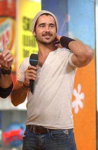 Colin Farrell sported a beanie for his 2003 TRL appearance.
Colin Farrell sported a beanie for his 2003 TRL appearance.