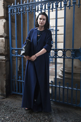 An elegant black and navy combo.
An elegant black and navy combo.