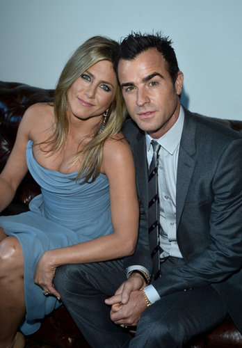 Jennifer Aniston cozied up to her fiancé, Justin Theroux, at a party to celebrate her new film in Canada on Monday.
Jennifer Aniston cozied up to her fiancé, Justin Theroux, at a party to celebrate her new film in Canada on Monday.