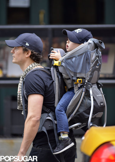 Orlando Bloom and his son, Flynn, wore coordinating baseball caps during a day out in NYC.
Orlando Bloom and his son, Flynn, wore coordinating baseball caps during a day out in NYC.