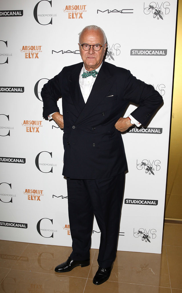 Manolo Blahnik was well-suited for the Mademoiselle C London screening.
Manolo Blahnik was well-suited for the Mademoiselle C London screening.