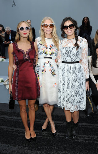 Harley Viera-Newton, Poppy Delevingne, and Daisy Lowe were sitting pretty at Erdem's front row.
Harley Viera-Newton, Poppy Delevingne, and Daisy Lowe were sitting pretty at Erdem's front row.