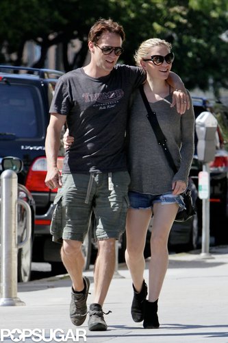 Anna Paquin and Stephen Moyer both wore shorts.
Anna Paquin and Stephen Moyer both wore shorts.