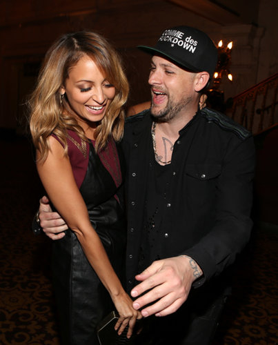 Nicole Richie and Joel Madden made the most of their night out during an LA Macy's event in September 2012.
Nicole Richie and Joel Madden made the most of their night out during an LA Macy's event in September 2012.