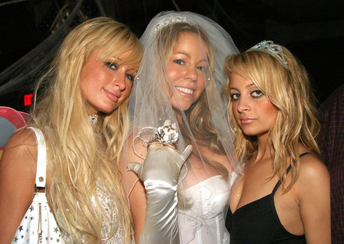 Nicole Richie and Paris Hilton showed up together for Mariah Carey's annual Halloween party in NYC back in October 2004.
Nicole Richie and Paris Hilton showed up together for Mariah Carey's annual Halloween party in NYC back in October 2004.