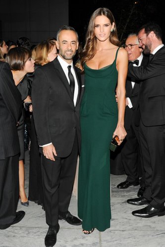 At the Brazil Foundation's annual gala, Francisco Costa joined Izabel Goulart who wore the designer's green Calvin Klein Collection gown.
At the Brazil Foundation's annual gala, Francisco Costa joined Izabel Goulart who wore the designer's green Calvin Klein Collection gown.