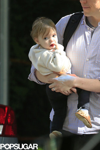 Little baby Olive Kopelman made a surprise appearance with Drew Barrymore.
Little baby Olive Kopelman made a surprise appearance with Drew Barrymore.