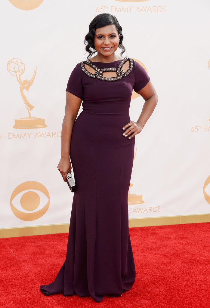 Mindy Kaling stepped out for the 2013 Emmys.
Mindy Kaling stepped out for the 2013 Emmys.