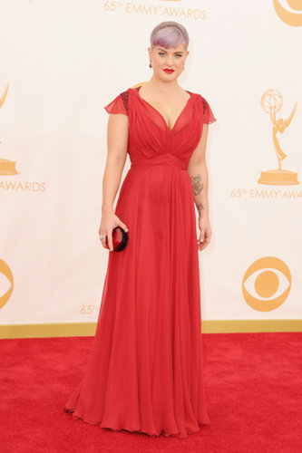 Kelly Osbourne had her Kate Middleton moment in a red dress from the duchess's beloved Jenny Packham. Her jewels were Amrapali — and her shoes just might surprise you — they're from Aldo!
Kelly Osbourne had her Kate Middleton moment in a red dress from the duchess's beloved Jenny Packham. Her jewels were Amrapali — and her shoes just might surprise you — they're from Aldo!