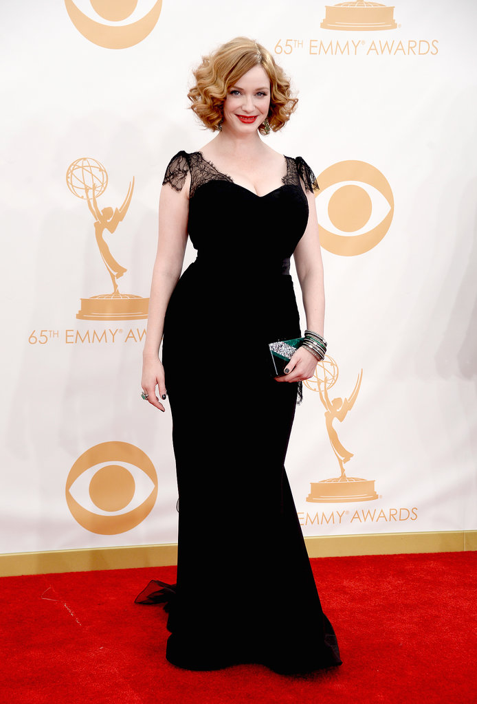 Mad Men's Christina Hendricks struck a pose on the red carpet.
Mad Men's Christina Hendricks struck a pose on the red carpet.