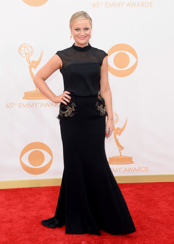 Amy Poehler's embellished-pocket Basler dress was a fancy cousin of the LBD — those Irene Neuwirth jewels were equally glam.
Amy Poehler's embellished-pocket Basler dress was a fancy cousin of the LBD — those Irene Neuwirth jewels were equally glam.
