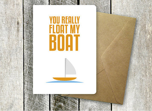 You really float my boat ($5)
You really float my boat ($5)