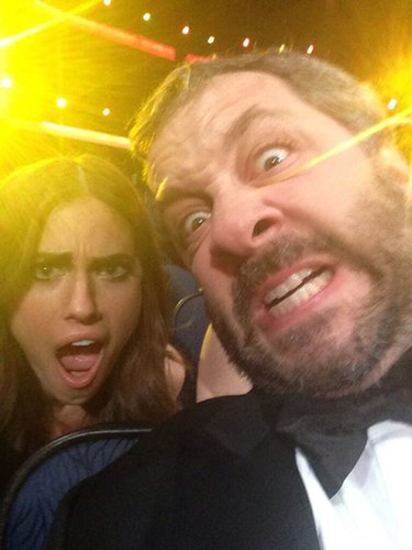 Judd Apatow joked around with Allison Williams.
Source: Twitter user juddapatow
Judd Apatow joked around with Allison Williams.
Source: Twitter user juddapatow