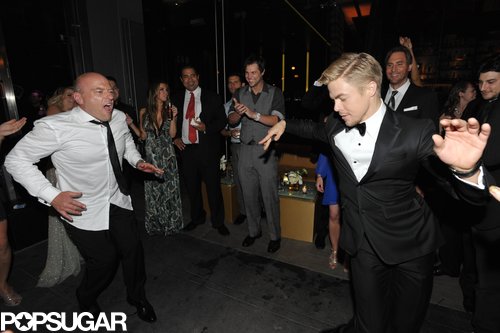 Derek Hough danced with Breaking Bad's Dean Norris.
Derek Hough danced with Breaking Bad's Dean Norris.