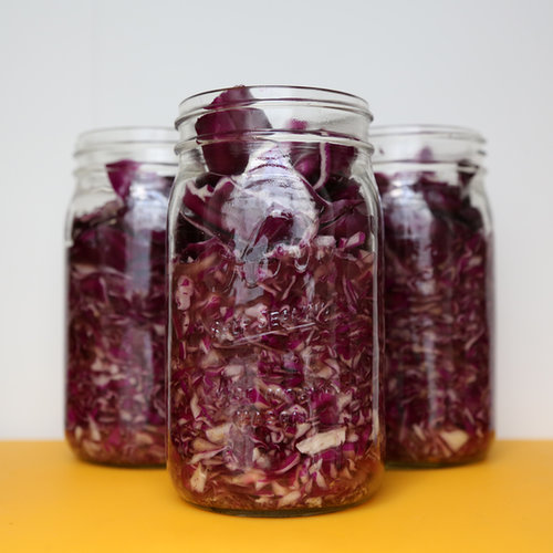 Gingery Red Cabbage Sauerkraut Gingery Red Cabbage Sauerkraut