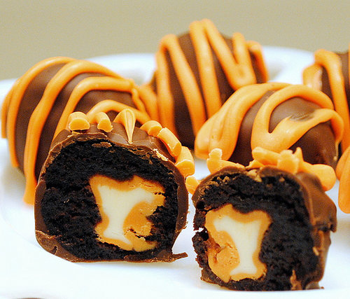 Pumpkin Spice Brownie Bites Pumpkin Spice Brownie Bites