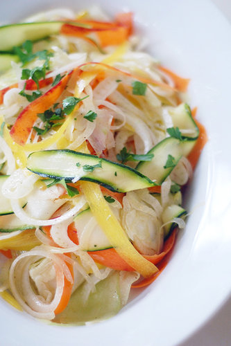 Ribboned Vegetable Salad Ribboned Vegetable Salad