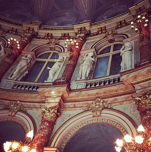 The only thing more spectacular than the clothing was the setting for Balmain's runway show.
Source: Instagram user balmainparis
The only thing more spectacular than the clothing was the setting for Balmain's runway show.
Source: Instagram user balmainparis