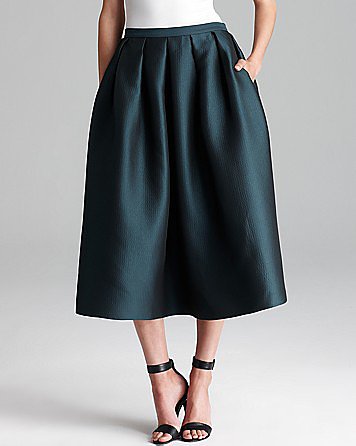 How gorgeous is this decadent Tibi midi skirt ($395)? Dress it down with a leather jacket and ankle boots for the day, then go full glamour girl with a crop top and sexy sandals come nightfall.
— Mandi Villa, contributing editor
How gorgeous is this decadent Tibi midi skirt ($395)? Dress it down with a leather jacket and ankle boots for the day, then go full glamour girl with a crop top and sexy sandals come nightfall.
— Mandi Villa, contributing editor