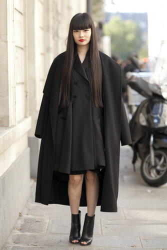 Picture perfect in all black.
Picture perfect in all black.
