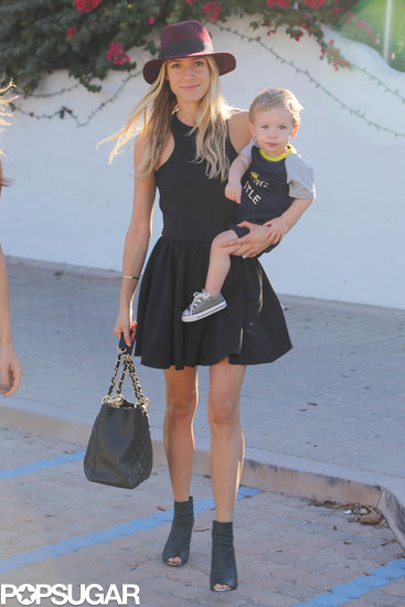 Kristin Cavallari cradled her son during a Malibu lunch date on Saturday.
Kristin Cavallari cradled her son during a Malibu lunch date on Saturday.