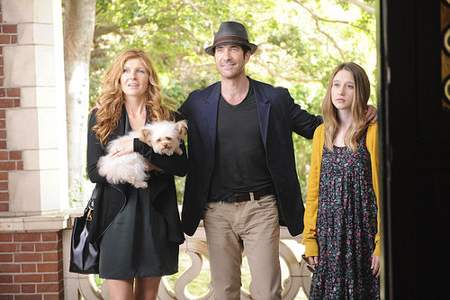 The Harmon Family
What to wear: You'll need some friends to pull off this look, since each of the Harmons on their own isn't very recognizable. For Vivien, you'll need a long, wavy red wig, a modest dress, and a little white dog to carry. Ben is easy: just throw on some khakis, a shirt, and a blazer, and don't forget the fedora. Violet needs a baggy floral dress and a mustard sweater.
How to act: If you're Vivien, be cautiously optimistic. For Ben, get increasingly irritable and suspicious throughout the night, and if you're Violet, you're a ghost, so be forlorn.
The Harmon Family
What to wear: You'll need some friends to pull off this look, since each of the Harmons on their own isn't very recognizable. For Vivien, you'll need a long, wavy red wig, a modest dress, and a little white dog to carry. Ben is easy: just throw on some khakis, a shirt, and a blazer, and don't forget the fedora. Violet needs a baggy floral dress and a mustard sweater.
How to act: If you're Vivien, be cautiously optimistic. For Ben, get increasingly irritable and suspicious throughout the night, and if you're Violet, you're a ghost, so be forlorn.