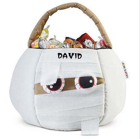 Mummy Halloween Basket Mummy Halloween Basket