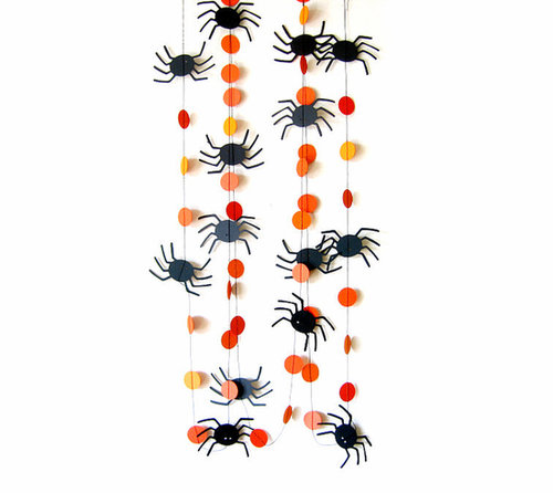Spider Circle Garland Spider Circle Garland