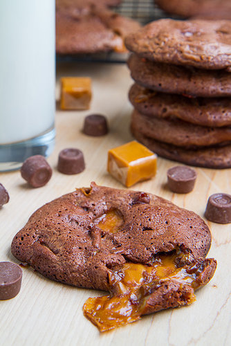 Fudgy Rolo Brownie Cookies Fudgy Rolo Brownie Cookies