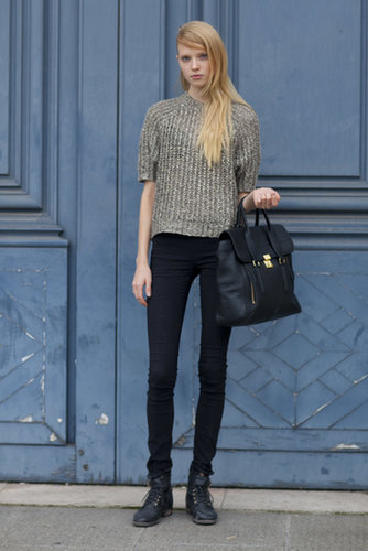 The model carryall of choice? Clearly, Phillip Lim's Pashli.
The model carryall of choice? Clearly, Phillip Lim's Pashli.