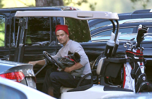 Josh Duhamel took a break on Christmas Eve 2012 to go golfing in Sherman Oaks, CA.
Josh Duhamel took a break on Christmas Eve 2012 to go golfing in Sherman Oaks, CA.