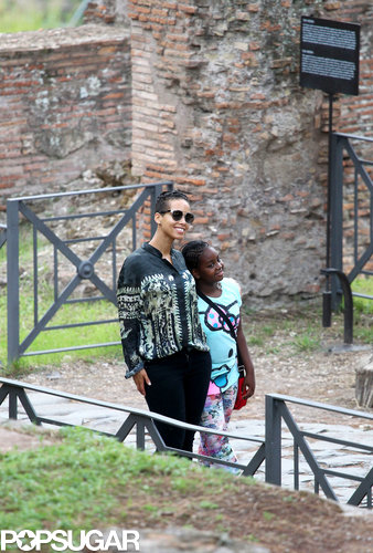 When in Rome, Do as Ellen Pompeo and Alicia Keys Do When in Rome, Do as Ellen Pompeo and Alicia Keys Do