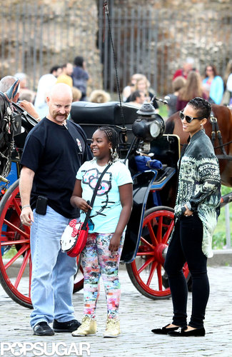 Alicia Keys was in Rome with a friend over the weekend.
Alicia Keys was in Rome with a friend over the weekend.