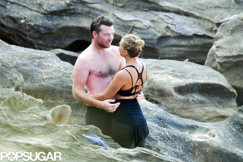 Sam Worthington and Lara Bingle Heat Things Up Down Under Sam Worthington and Lara Bingle Heat Things Up Down Under
