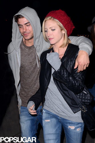 Zac Efron Reconnects With Old Friend Brittany Snow Postrehab Zac Efron Reconnects With Old Friend Brittany Snow Postrehab