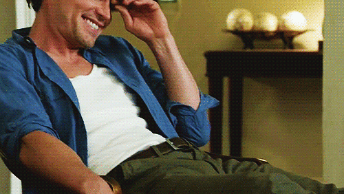 When He Touches His Face When He Touches His Face