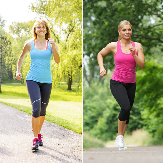 45 minutes brisk walking burns calories