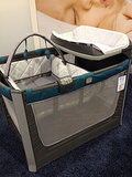 Graco's new Pack-and-Play comes with a removable Moses-basket-like sleep station, a changing station, and lots of storage space. 
