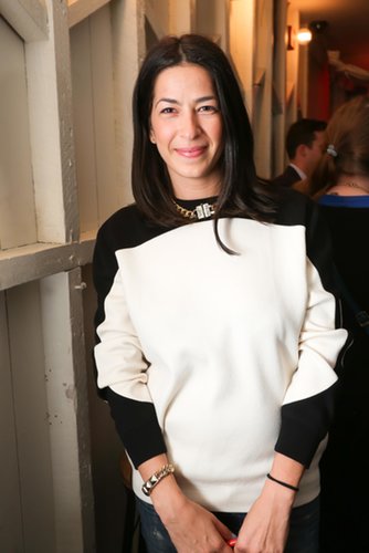 Rebecca Minkoff arrived for The Lunchbox Fund's launch in a cozy colorblock style.
Rebecca Minkoff arrived for The Lunchbox Fund's launch in a cozy colorblock style.